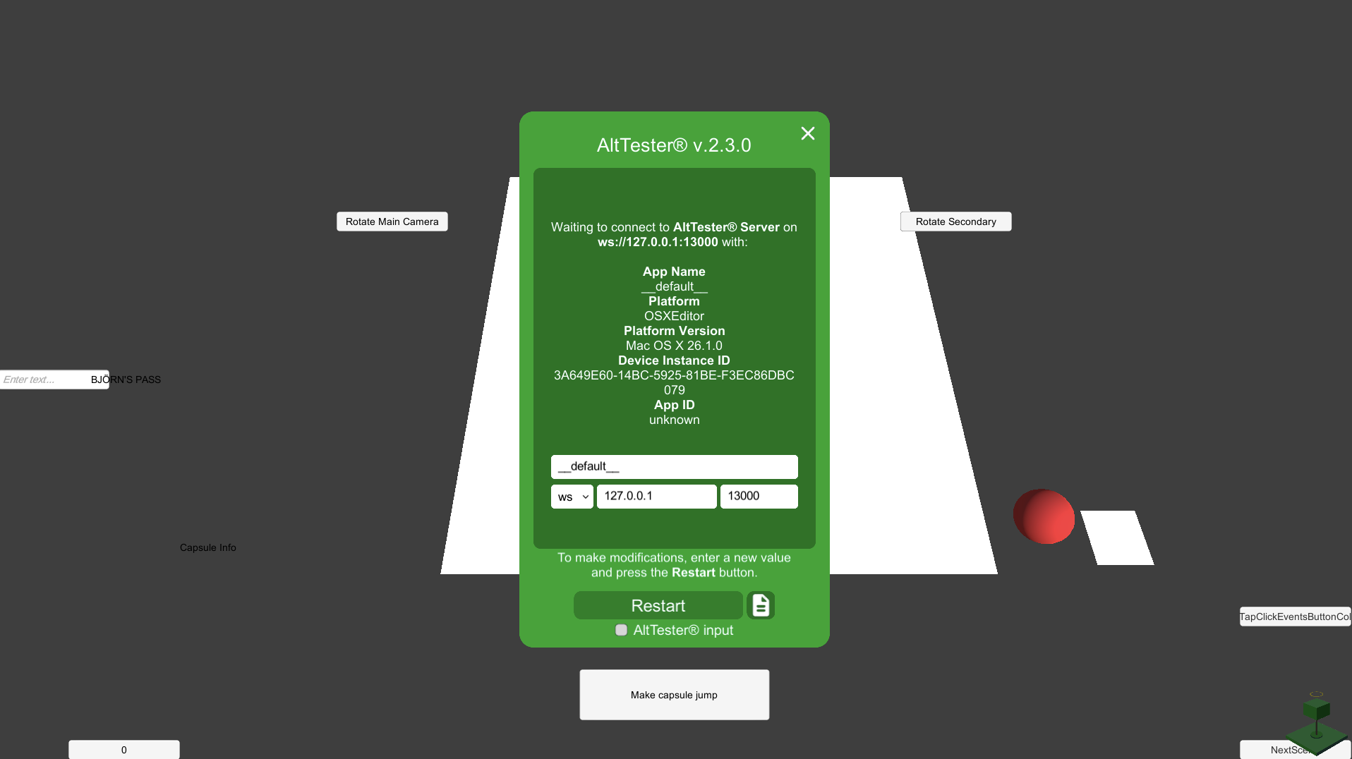 Popup Screenshot